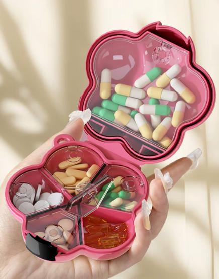 Boîte à médicaments pratique pour traitements quotidiens