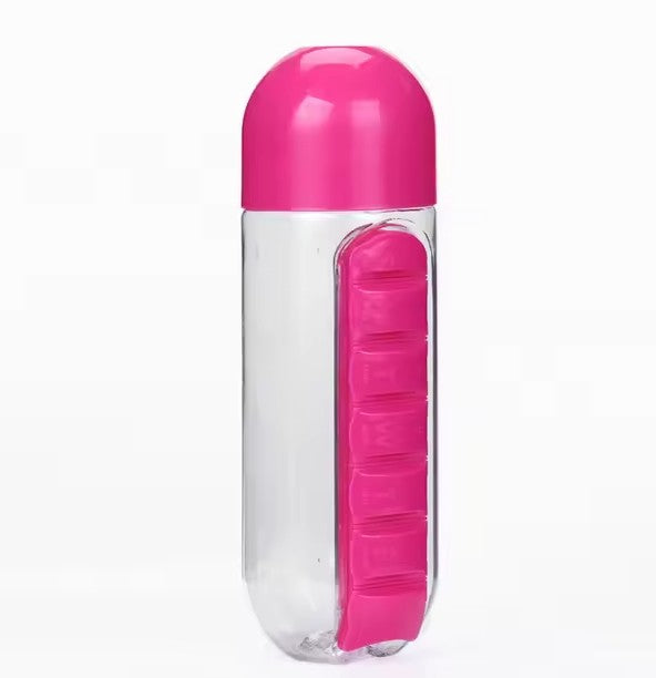 Gourde avec rangement pour médicaments – 600 ml