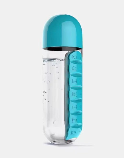 Gourde avec rangement pour médicaments – 600 ml