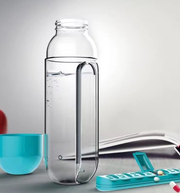 Gourde avec rangement pour médicaments – 600 ml