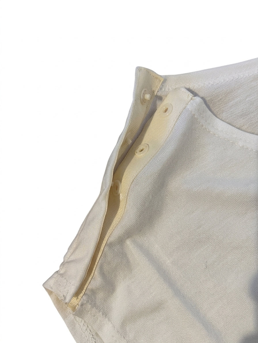 Robe fée « Un souffle, un vœu, un pissenlit » – adaptée, ouverture épaules