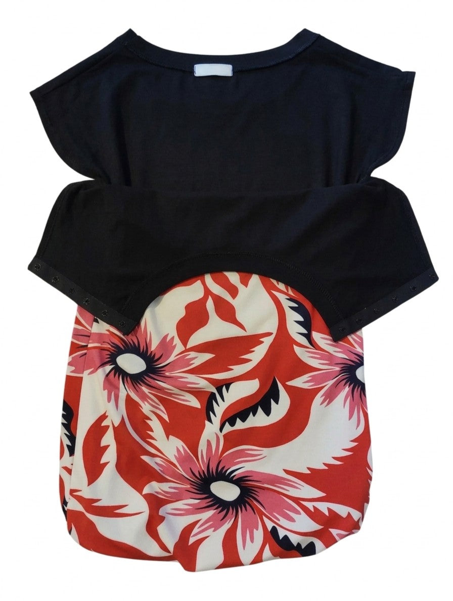 Tunique enfant Inspiration Florale – adapté, ouverture épaules
