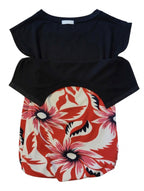 Tunique enfant Inspiration Florale – adapté, ouverture épaules