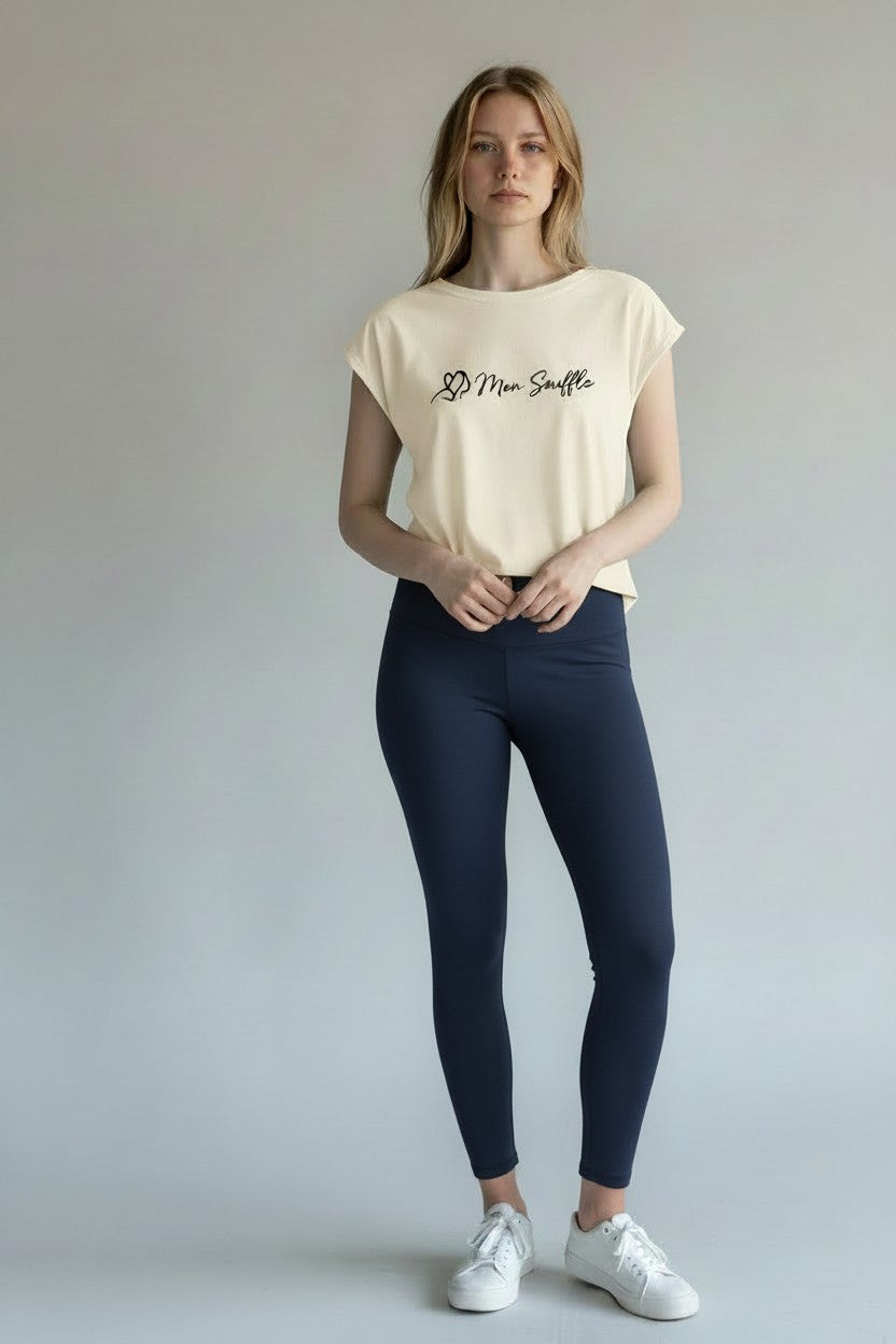 T-shirt femme Mon Souffle esprit sport – adaptée, ouverture épaules