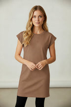 Tunique femme uni confort – adaptée, ouverture épaules
