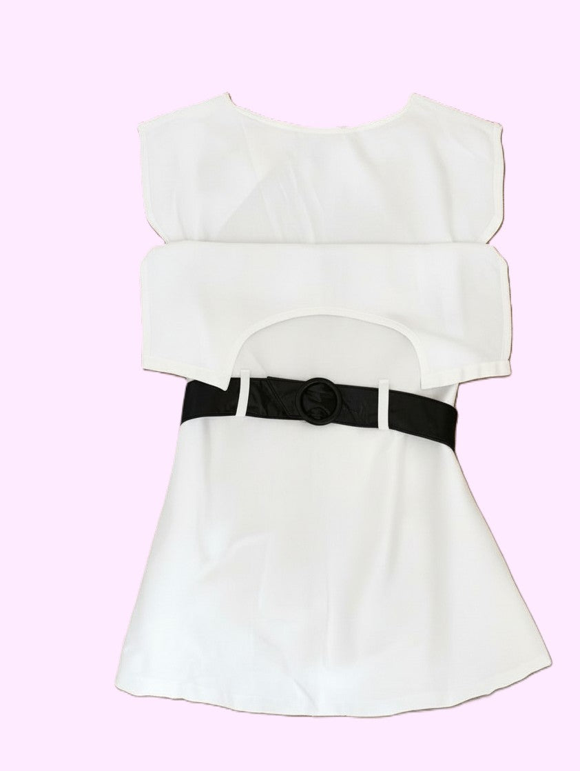 Robe enfant « Parce qu’on peut être une princesse partout » – adapté, ouverture épaules