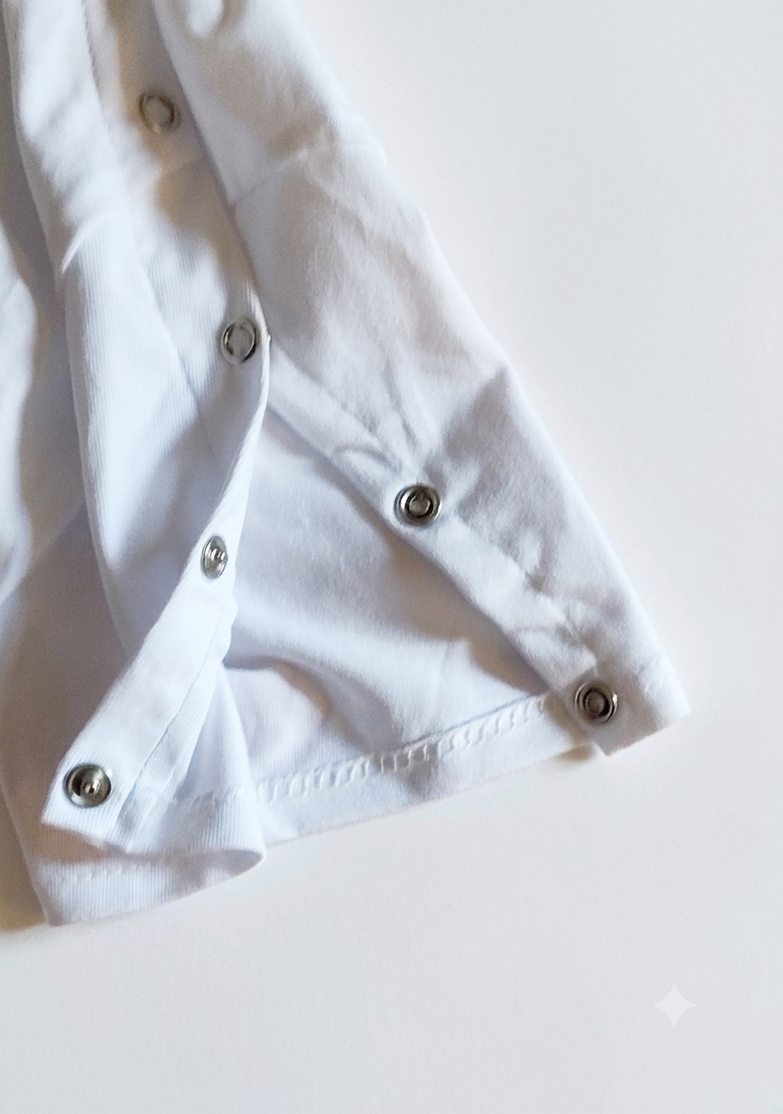 T-shirt adapté à boutons-pression – VINTAGE