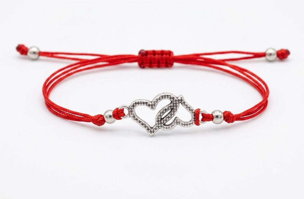Bracelet Porte-Bonheur "Fil Rouge" – Collection Totem