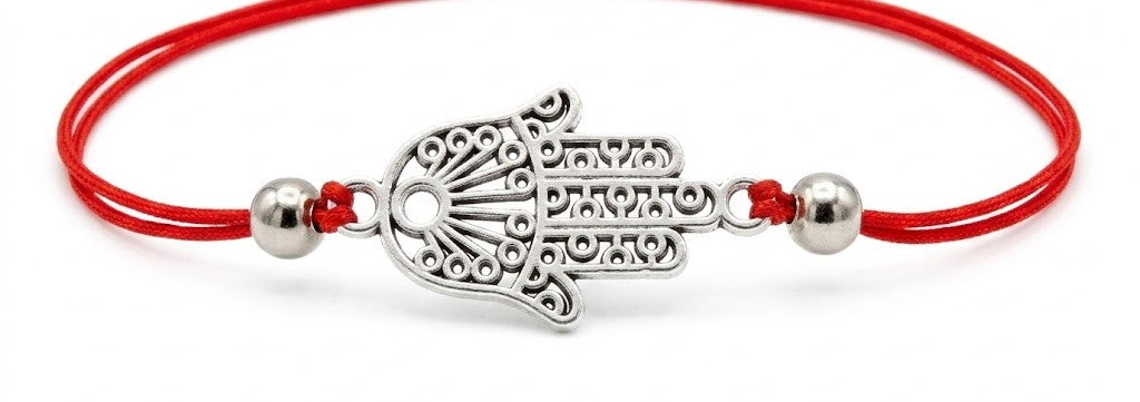 Bracelet Porte-Bonheur "Fil Rouge" – Collection Totem