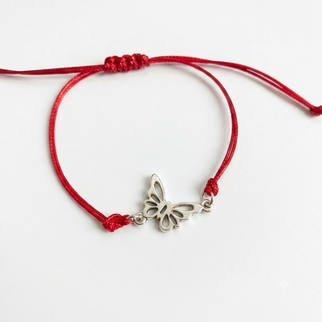 Bracelet Porte-Bonheur "Fil Rouge" – Collection Totem