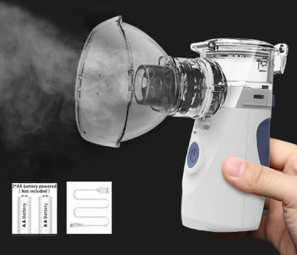 Mini nébuliseur portable et silencieux pour les soins respiratoires – Adulte & Enfant