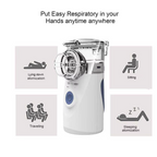 Mini nébuliseur portable et silencieux pour les soins respiratoires – Adulte & Enfant