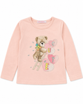 T-shirt bébé/enfant "CUTE" – Manches longues avec boutons