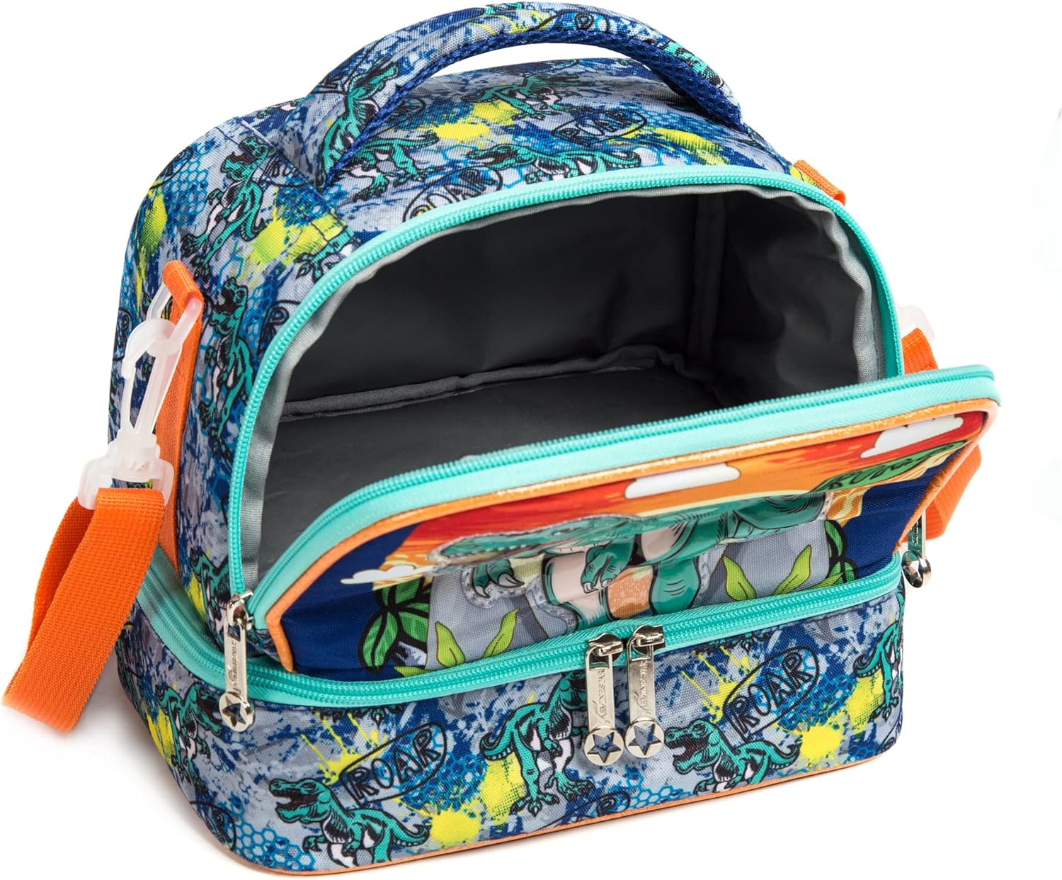 Sac isotherme Dino – Repas, goûter & médicaments au frais