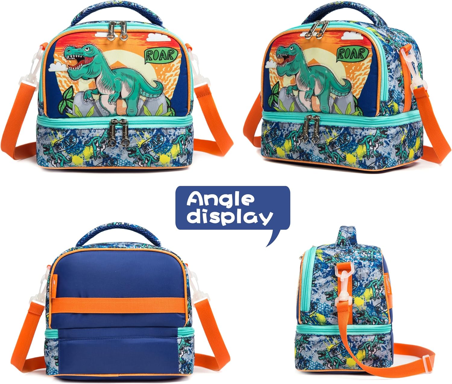 Sac isotherme Dino – Repas, goûter & médicaments au frais