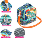 Sac isotherme Dino – Repas, goûter & médicaments au frais