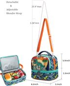 Sac isotherme Dino – Repas, goûter & médicaments au frais