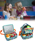 Sac isotherme Dino – Repas, goûter & médicaments au frais