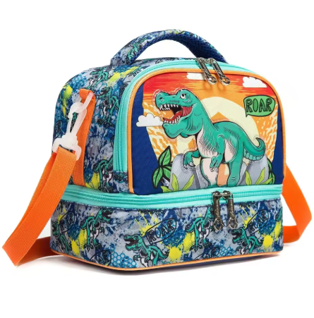 Sac isotherme Dino – Repas, goûter & médicaments au frais