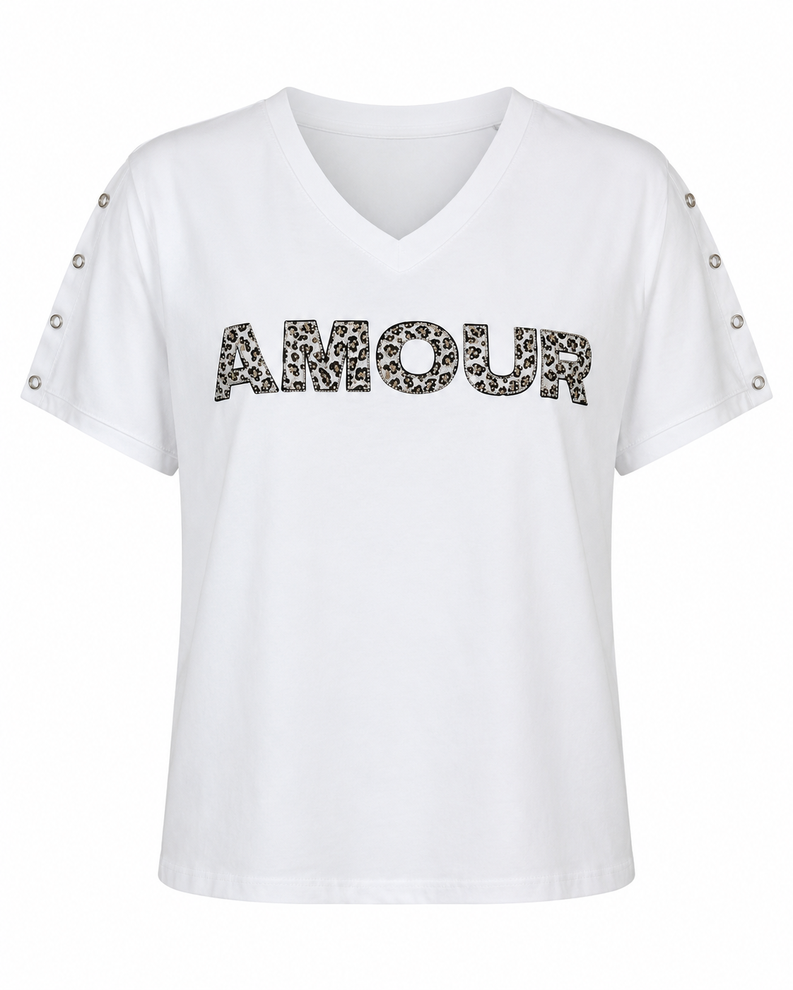 T-shirt adapté à boutons-pression – AMOUR